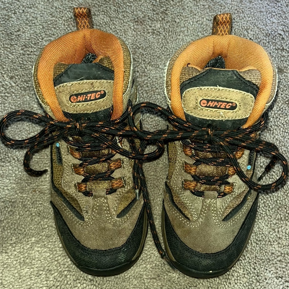 Hiking boots- size 12 (little kid) - gently used - only 24 hours left to buy!